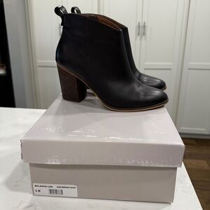BP Lance Block Heel Bootie Black - Size 9